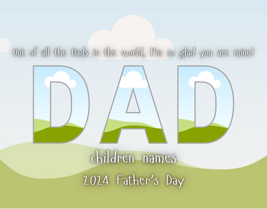 Free Editable Father’s Day Canva Template